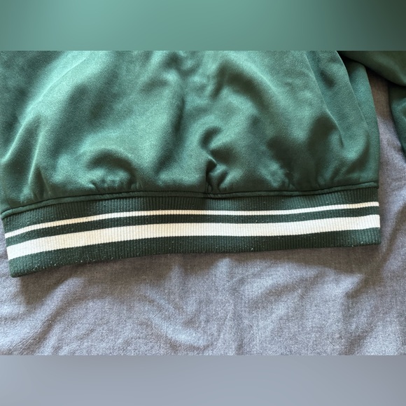 Zara Green Varsity Jacket - Picture 3 of 9